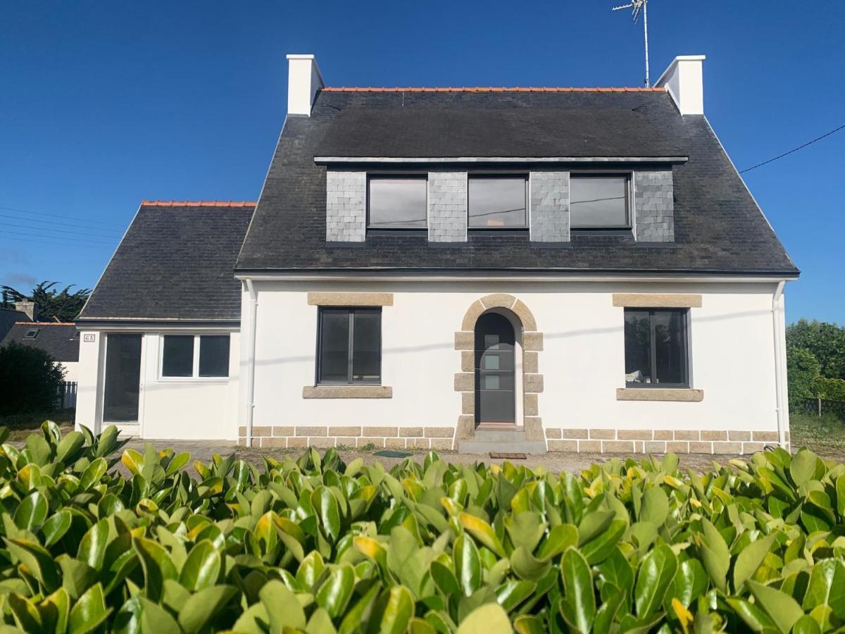 La Maison Des Sables Blancs Loctudy Eksteriør bilde